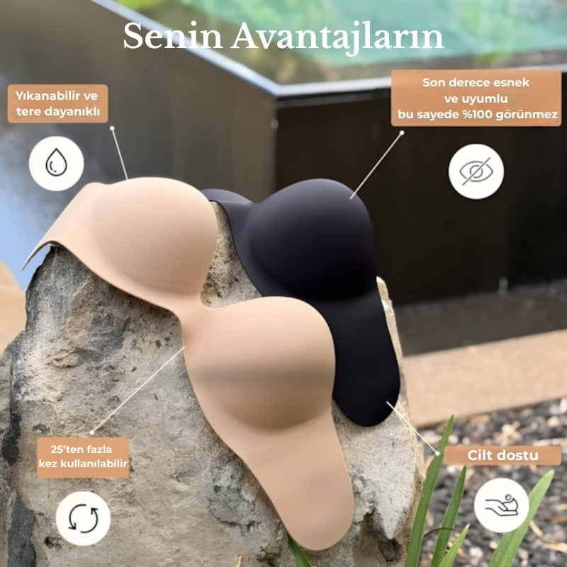 Askısız Push-up Yapışkan Sütyen™