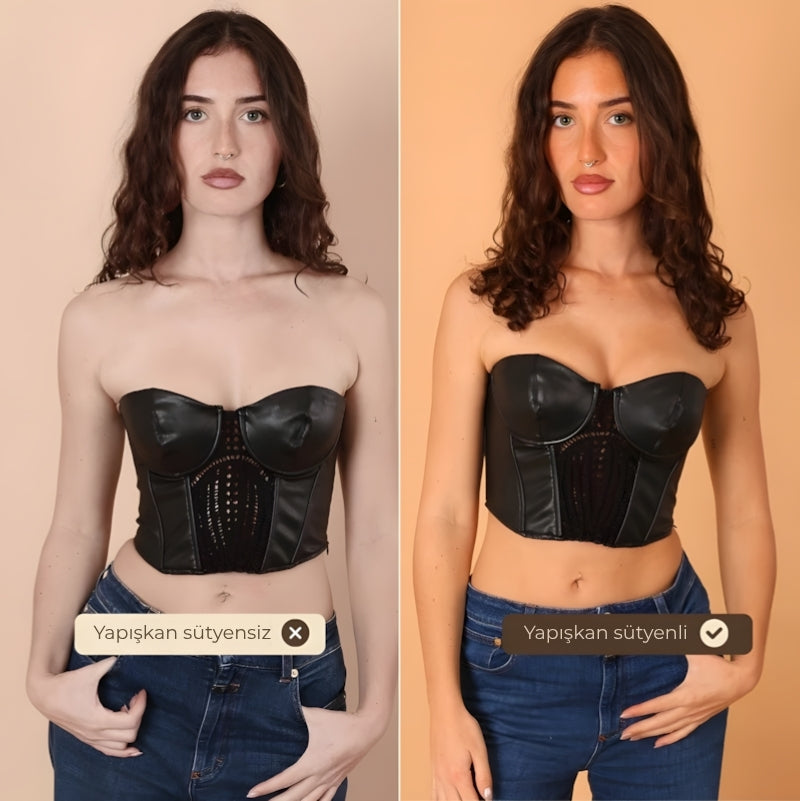 Askısız Push-up Yapışkan Sütyen™