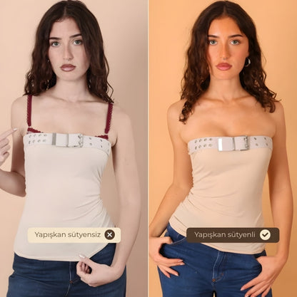 Askısız Push-up Yapışkan Sütyen™